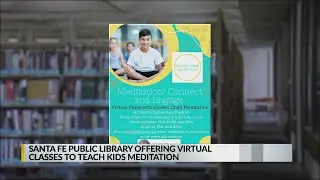 Relaxation classes for kids at Santa Fe Public Library