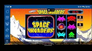 New game space invaders bonus