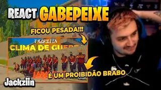 GABE REAGINDO A MUSICA DO JACKZIIN - CLIMA DE GUERRA - LARANJAS / GTA RP