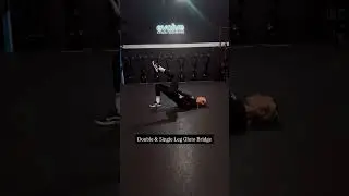 Double & Single Leg Glute Bridges #movement #tutorial #training