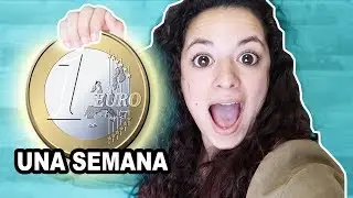 UNA SEMANA COMIENDO por 1€ al dia! 💰OMG!! parte 1  | Arivi TV