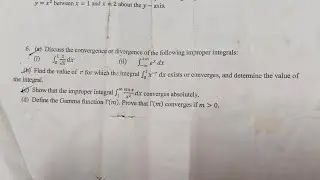 Riemann Integration | P - test theorem | PYQs solved | 3rd Sem | Bsc. Hons. Maths | DU | 2nd year | 