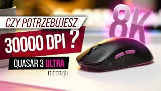 HATOR Quasar 3 Ultra 8K - Czy do 400 zł to najlepsza mysz dla wymagających graczy? 🖱️🤔