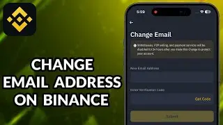 How To Change Email Address On Binance