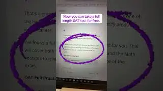 Бесплатная подготовка к SAT