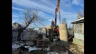 Бурение колодца машиной в д Макшеево Клинский район 2 серия
