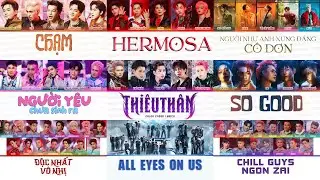 PLAYLIST FULL LYRICS - LIVESTAGE 1 ANH TRAI SAY HI 2025