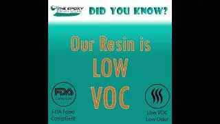 Did you Know what low VOC stands for when referring to Epoxy Resin by The Epoxy Resin Store