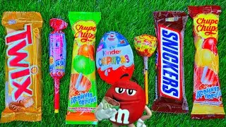 ASMR Most Popular Candy & Chocolate Unwrapping #2 🍬 Snickers, Kinder Surprise, Rainbow Lollipops