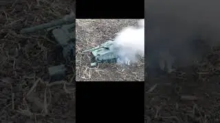 танк меркава из пластилина  уничтожение