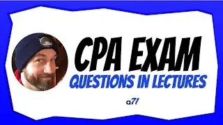CPA Exam Questions Not Covered in Lectures
