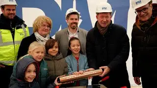 Grundsteinlegung an der Rolandschule