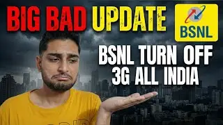 BSNL: Серьезное обновление | Отключение 3G по всей Индии