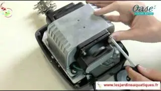 Tutoriel pompe à air oase AquaOxy 4800 - remplacement de membrane