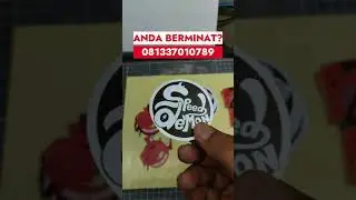 Custom Cutting Sticker HVS 135gr 
