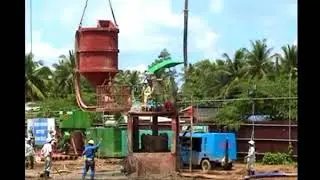 CAN THO BRIDGE Construction Dec 2008 - Part 1