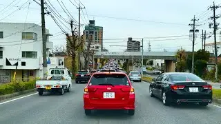JAPAN Road Trip 2020-12-13 | Okazaki City Route 248 Traffic Congestion