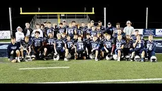 Howland Tigers at Louisville Leopards 8th Grade Football Highlights 10-9-2024