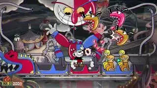 Cuphead, Beppi the Clown fast S-Rank (1:14), speedrun, version 1.2