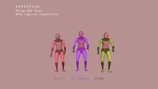 Comparing 3 Different Motion Capture Systems: Captury / Move one / Vicon