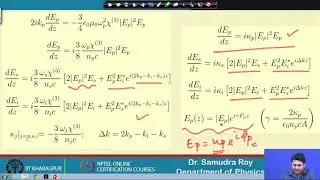 Lecture 52:Parametric Amplification under FWM (Cont)