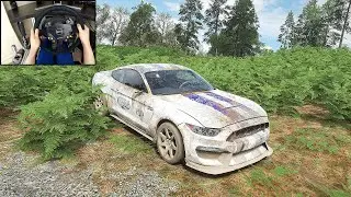 Rebuilding A Ford Shelby GT350R - Forza Horizon 4 (Steering Wheel + Shifter) Gameplay