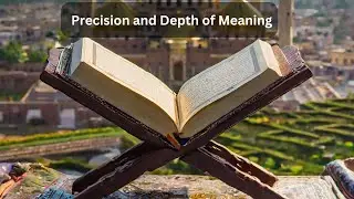 Unveiling the Miracle of the Quran: Precision & Depth of Meaning Explained#quranandscience #islam