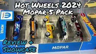 Hot Wheels 2024 MOPAR 5 Pack - Unboxing, Review & Showcase!