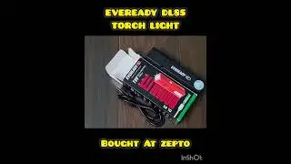 Eveready torch light DL85#eveready #torch #torchlight #swiggyinstamart #swiggy