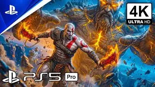 GOD OF WAR 3 REMASTERED - Kratos vs Cronos | ULTRA High Graphics Gameplay [4K 60FPS]