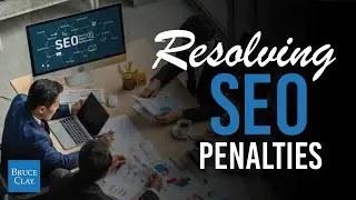 What are methods to identify and resolve SEO penalties?