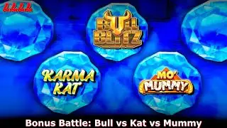Unleash the Wild: Bull Blitz Toucan Twist, Karma Kat, and Mo Mummy | Yaamava Mar 2024