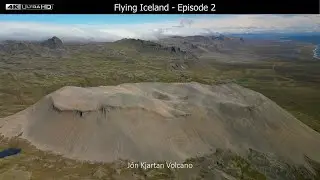 Iceland by Drone | Episode 2: Svöðufoss, Jón Kjartan Volcano & Kolugljúfur Canyon
