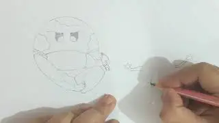 How to draw Coronavirus Awareness Poster| Go Away Corona Poster| easy steps to follow