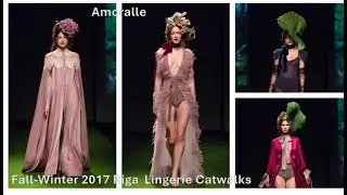 Fall-Winter 2017 Riga - Lingerie Catwalks - Amoralle @Black Diamond Fashion Design