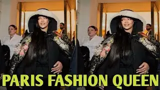 Rihanna Makes a Fashion Statement Leaving Dior Paris