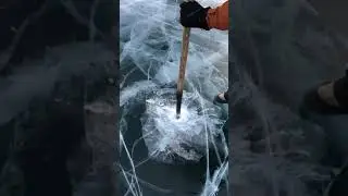 Ice Breaking 😲 #shorts #wowshorts #short