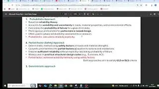 Limit State Design Lecture , lec 2 after mid