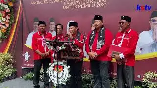 KEDIRI - 50 bcleg PDI PERJUANGAN