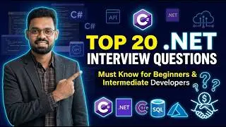 🎬 Top 20 .NET Interview Questions Every Developer Must Know in 2026 | Beginner to Intermediate
