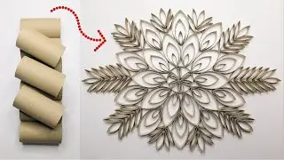 🤩 Amazing Recycling Idea / Look what I Made with Toilet Paper Rolls !!! Easy Craft DIY
