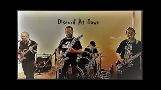 David's practice in the drum studio. Drummer for Discord at Dawn
