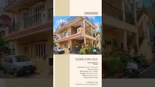Home for Sale | Bannerghatta | E-Khata | Semi Furnished | 1600 sqft | Under 2cr | Move-In Properties