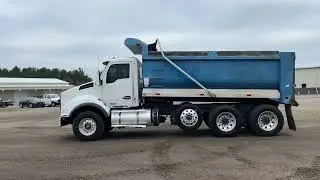 2017 KENWORTH T880 TRI-AXLE DUMP TRUCK, VIN # 1NKZ For Sale