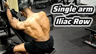 Iliac cable row