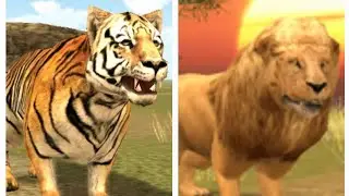 Wild Tiger Sim 3D+Wild Lion Sim 3D by Turbo Rocket Games