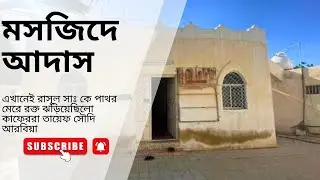 “মসজিদুল আদাস – তায়েফে নবীজির দাওয়াতের ঐতিহাসিক স্মৃতিচিহ্ন#মসজিদুল_আদাস#MasjidAdas#TaifHistory
