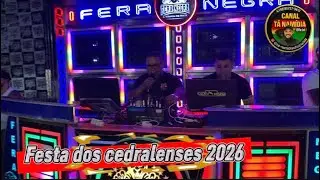 FESTA DOS CEDRALENSES  NA CHOPERIA O MARUJO COM A FERA NEGRA 