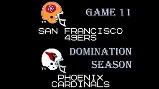 Tecmo Super Bowl - San Francisco 49ers - Game 11 - Total Dominance Season