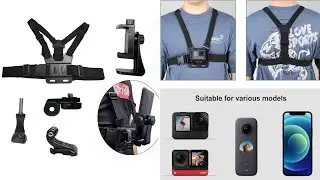 Unboxing arn&eacute;s de pecho con soporte para celular / c&aacute;mara 